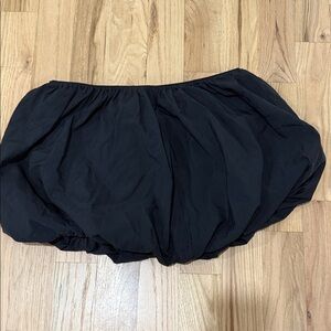 NOCTURNE Black Bubble Skirt